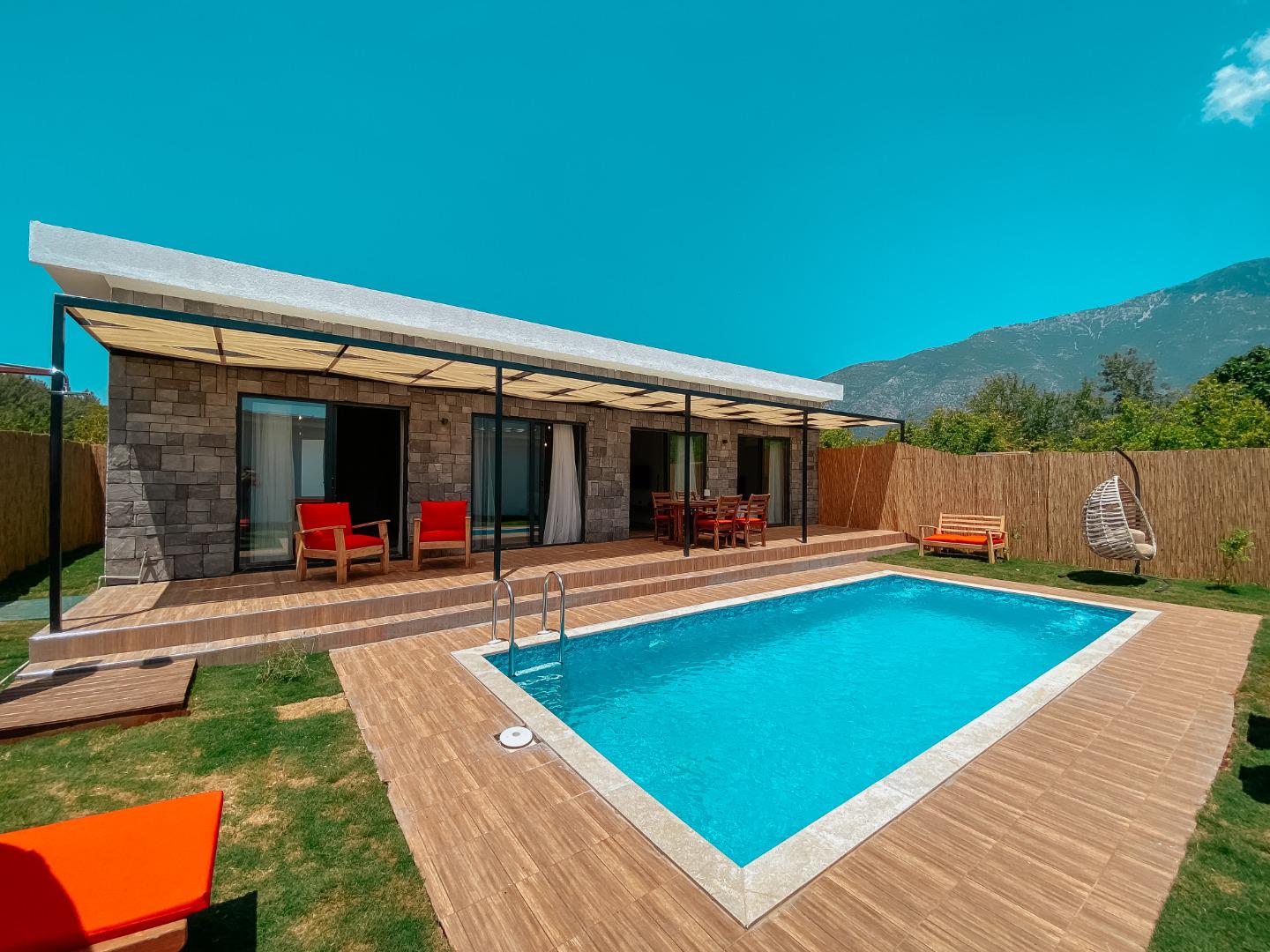 VİLLA PAMİRA DUO 6 in Hisaronu, with Private Pool