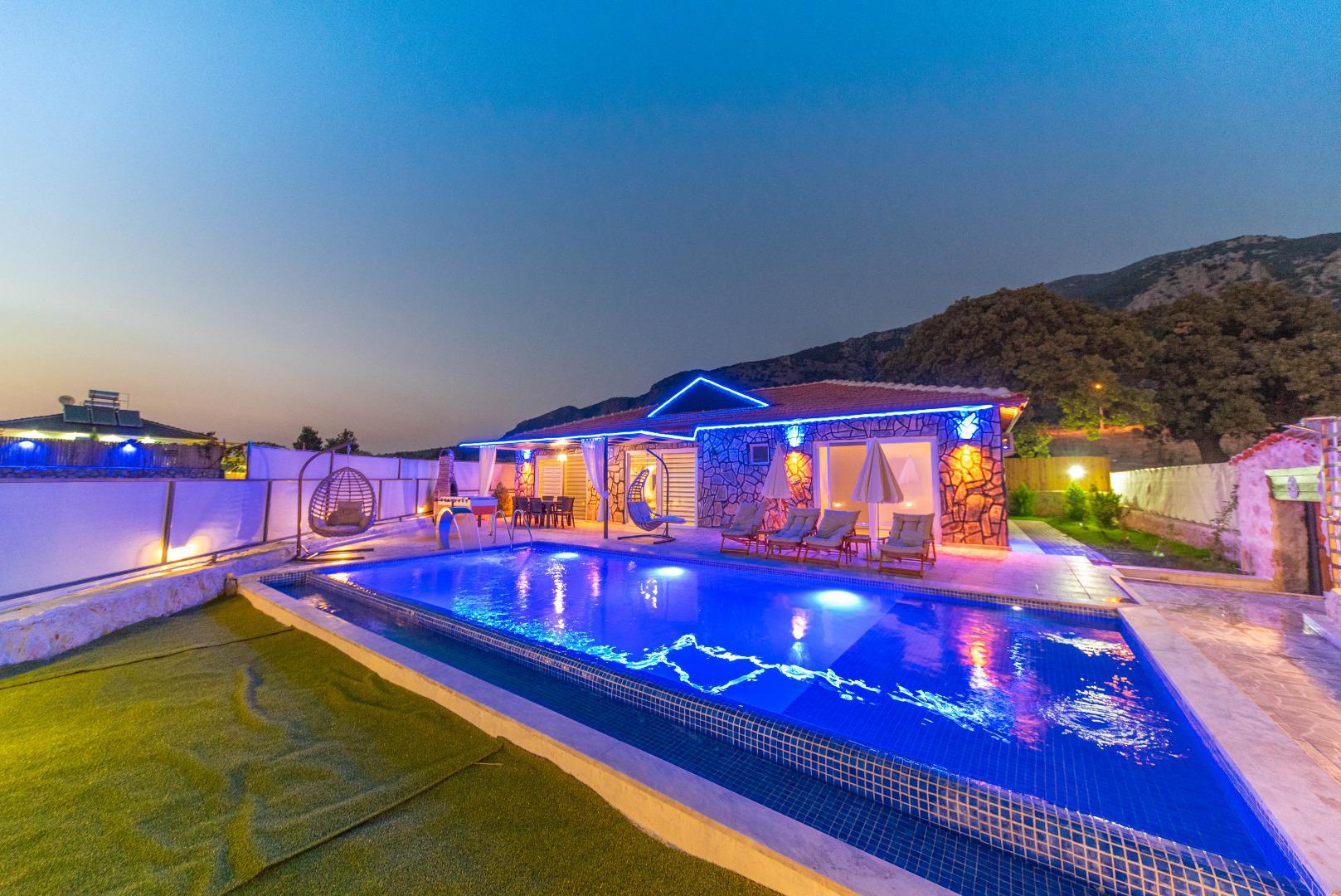 Villa City Of The Night in Kalkan, with Private Pool