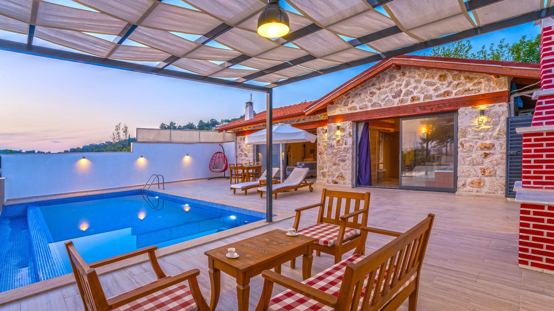 Villa Deren in Uzumlu, with Private Pool