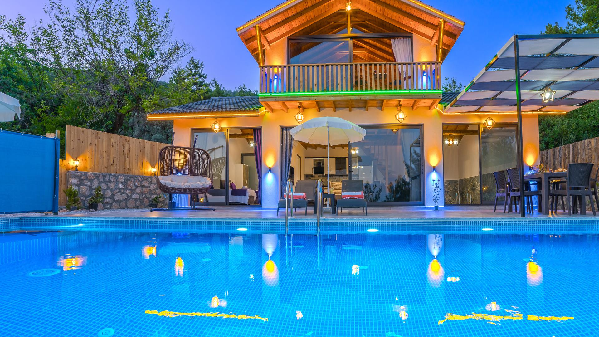 Villa Eagle Nest in İslamlar, with Private Pool