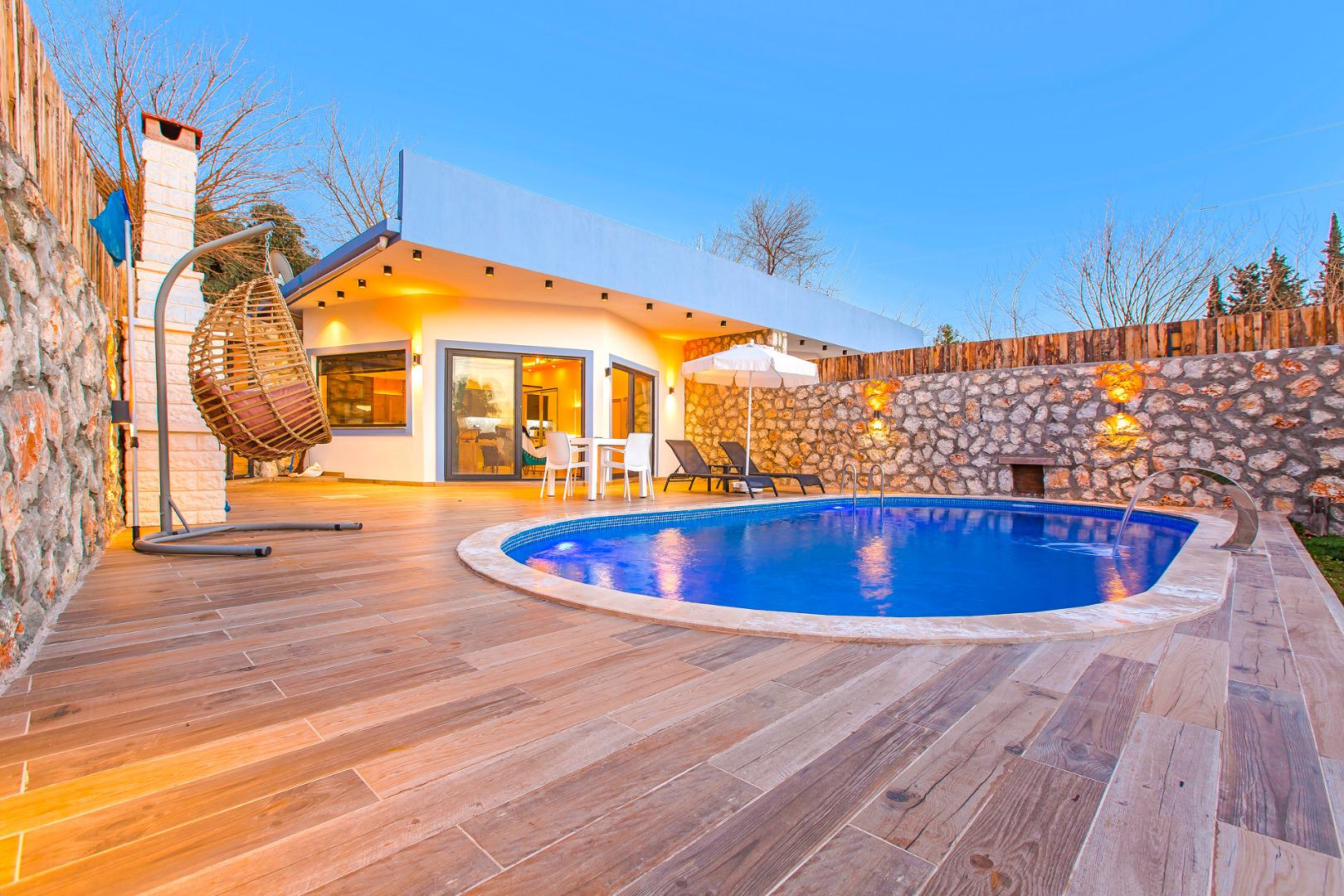 Villa Hep in Uzumlu, with Private Pool