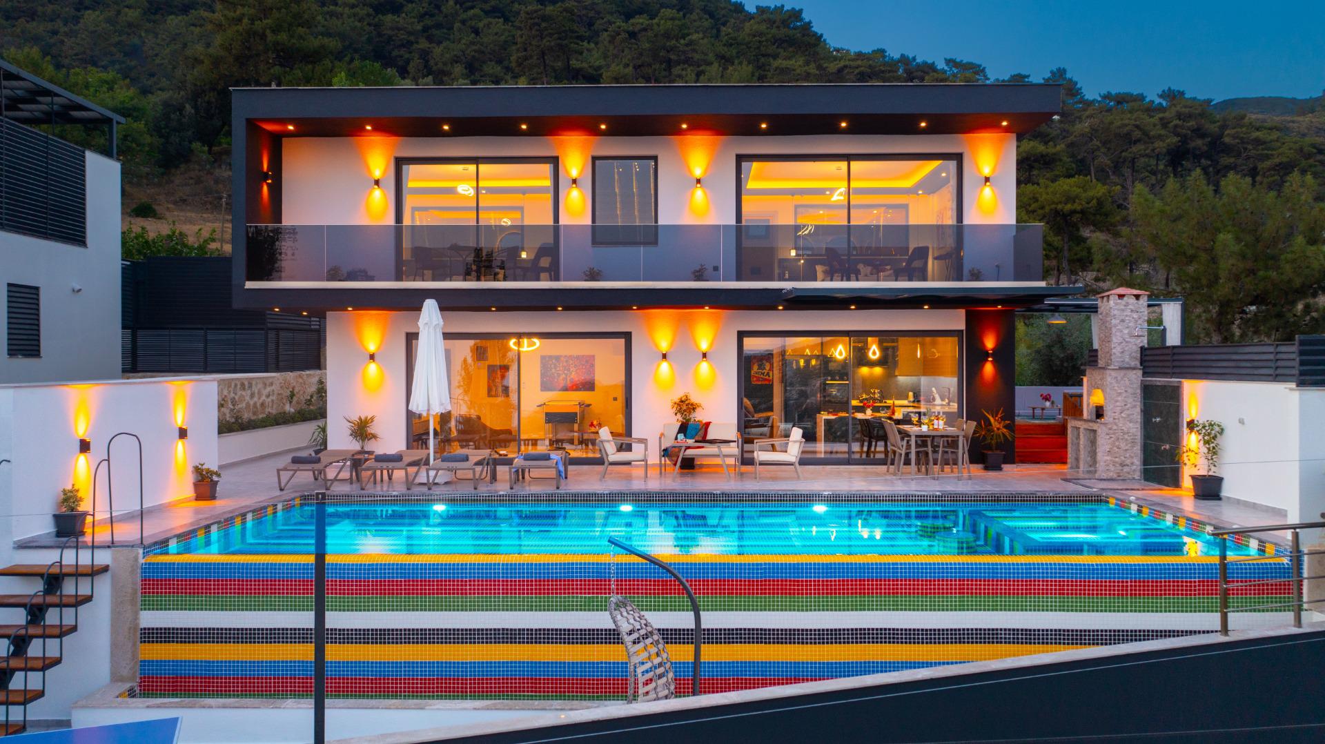 Villa Kuzey Yildizi in İslamlar, with Private Pool