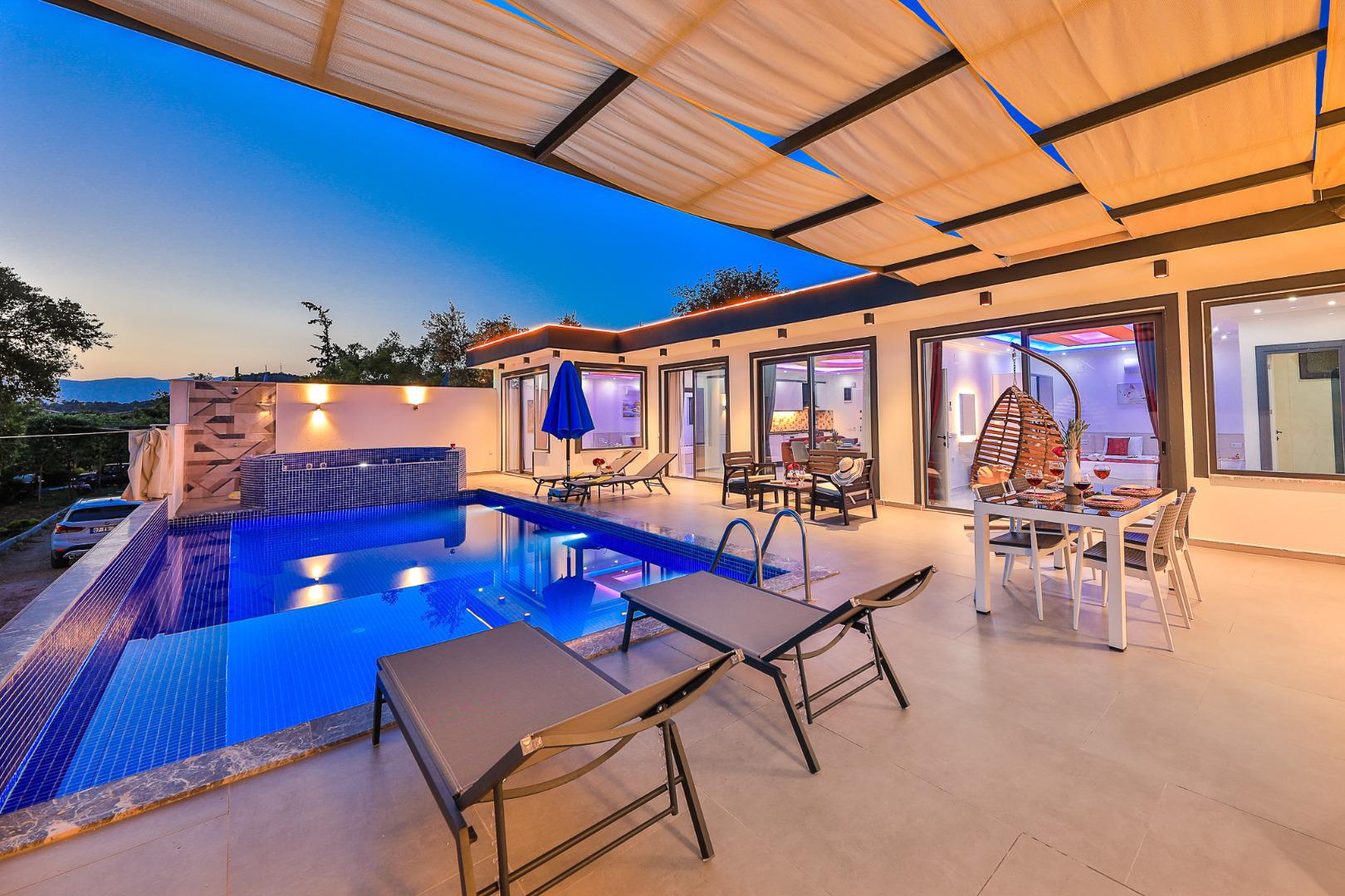 Villa Tarhan 1, 4 Person Villa for Rent in Kalkan Caykoy