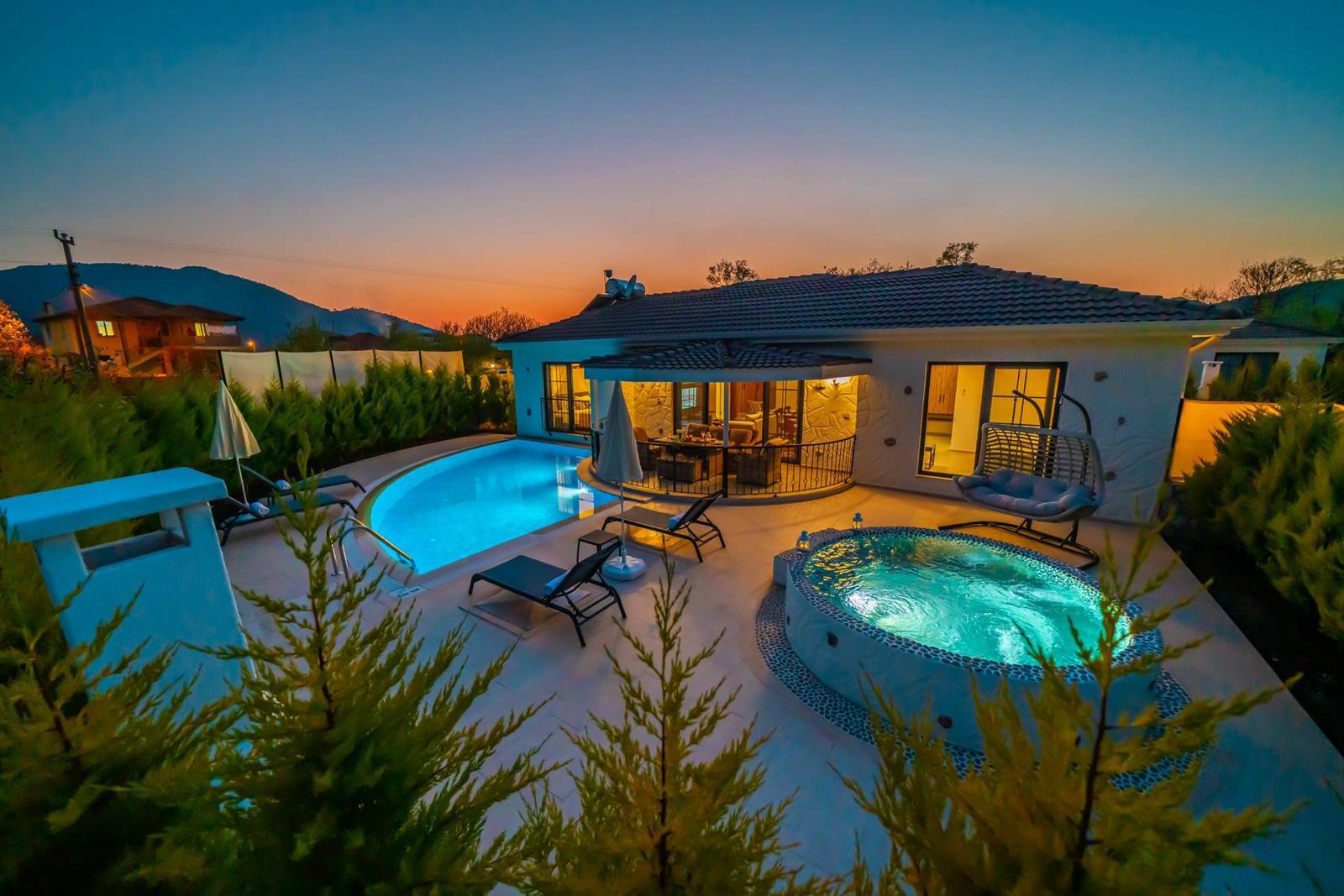 Villa Blue Star 3 in Kayakoy, with Private Pool