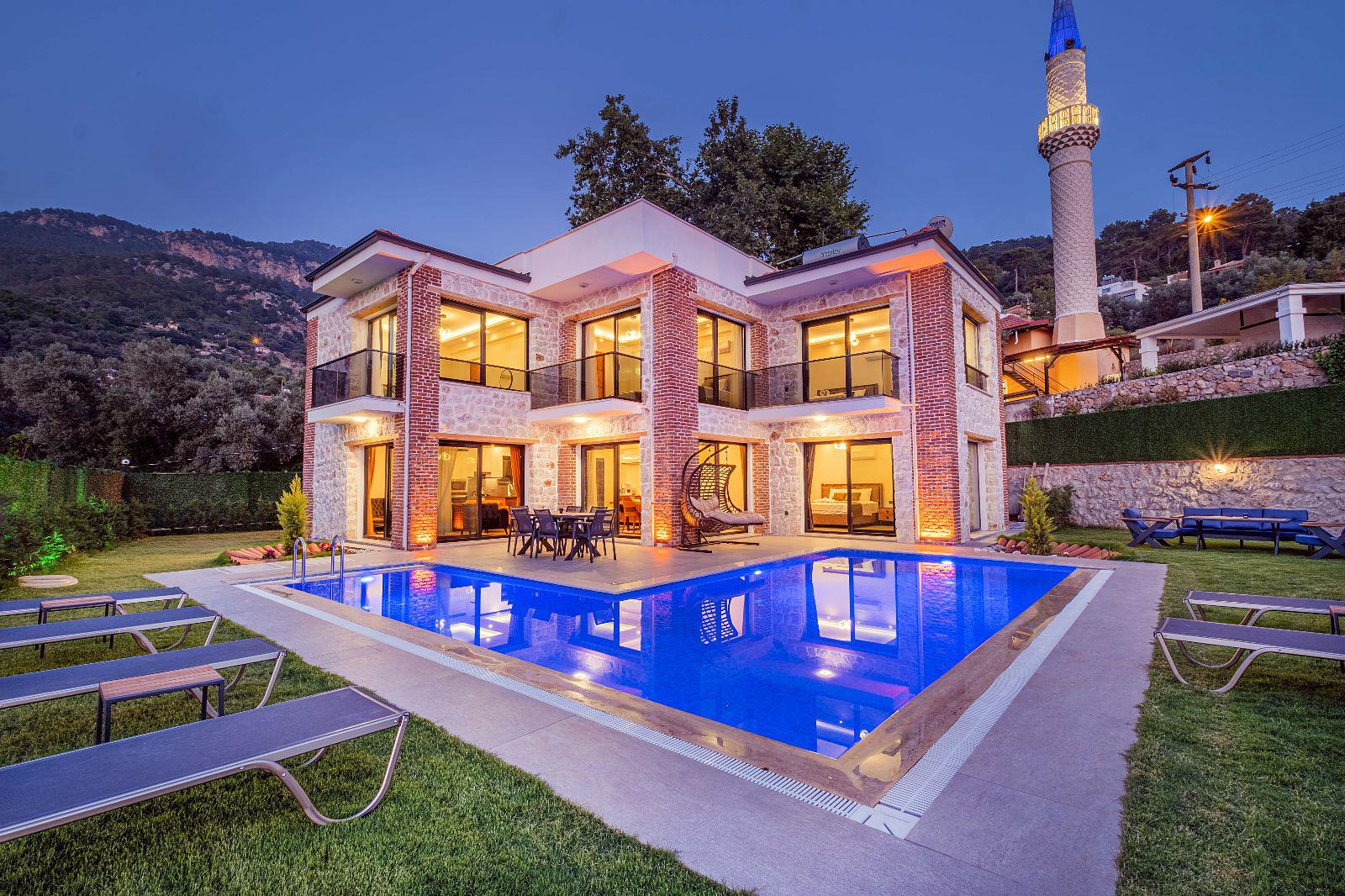 Villa Esma Sultan in Faralya, with Private Pool