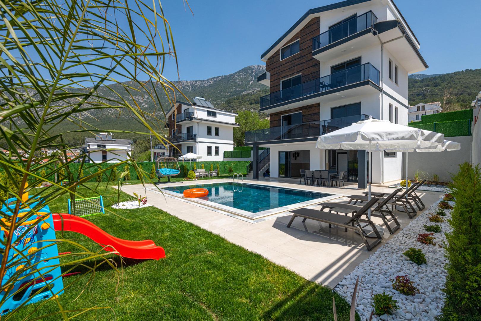 Villa Bruno in Ovacik, with Private Pool