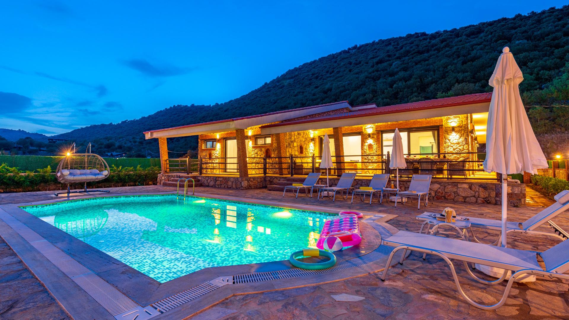 Villa Duru, 6 Person Villa for Rent in Fethiye Rental Villas in Kayakoy