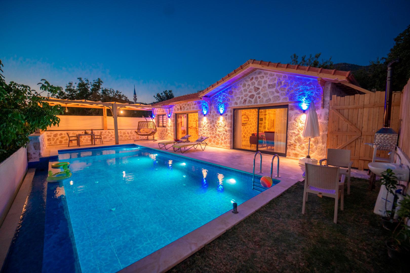 Villa Mercan(Tas) in Uzumlu, with Private Pool