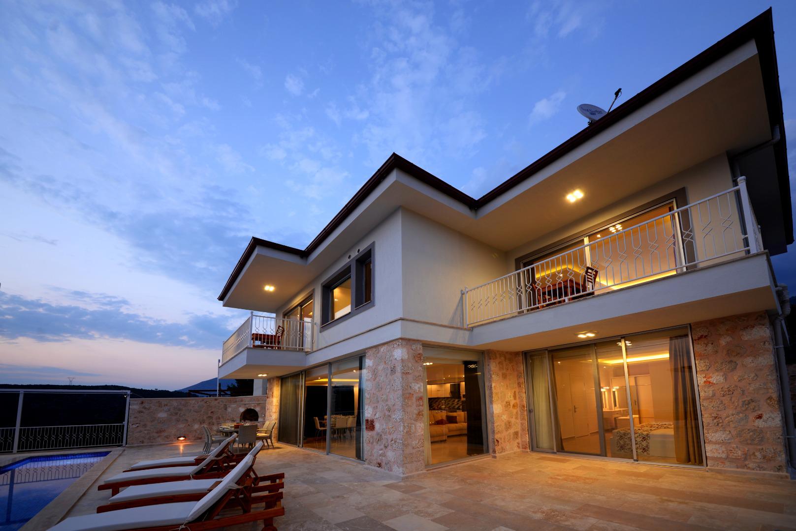 Villa Lina, 6 Person Villa for Rent in Kalkan Uzumlu