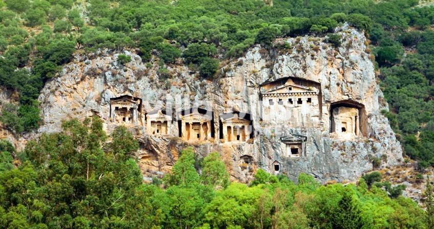 dalyan historical places