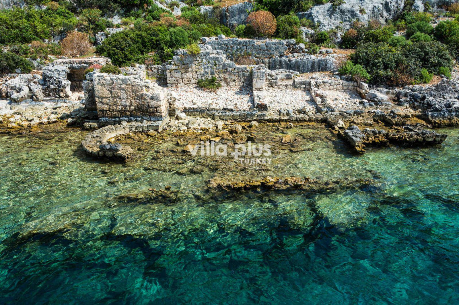 kekova island ruins