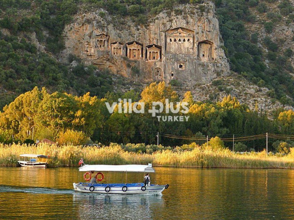 dalyan historical places