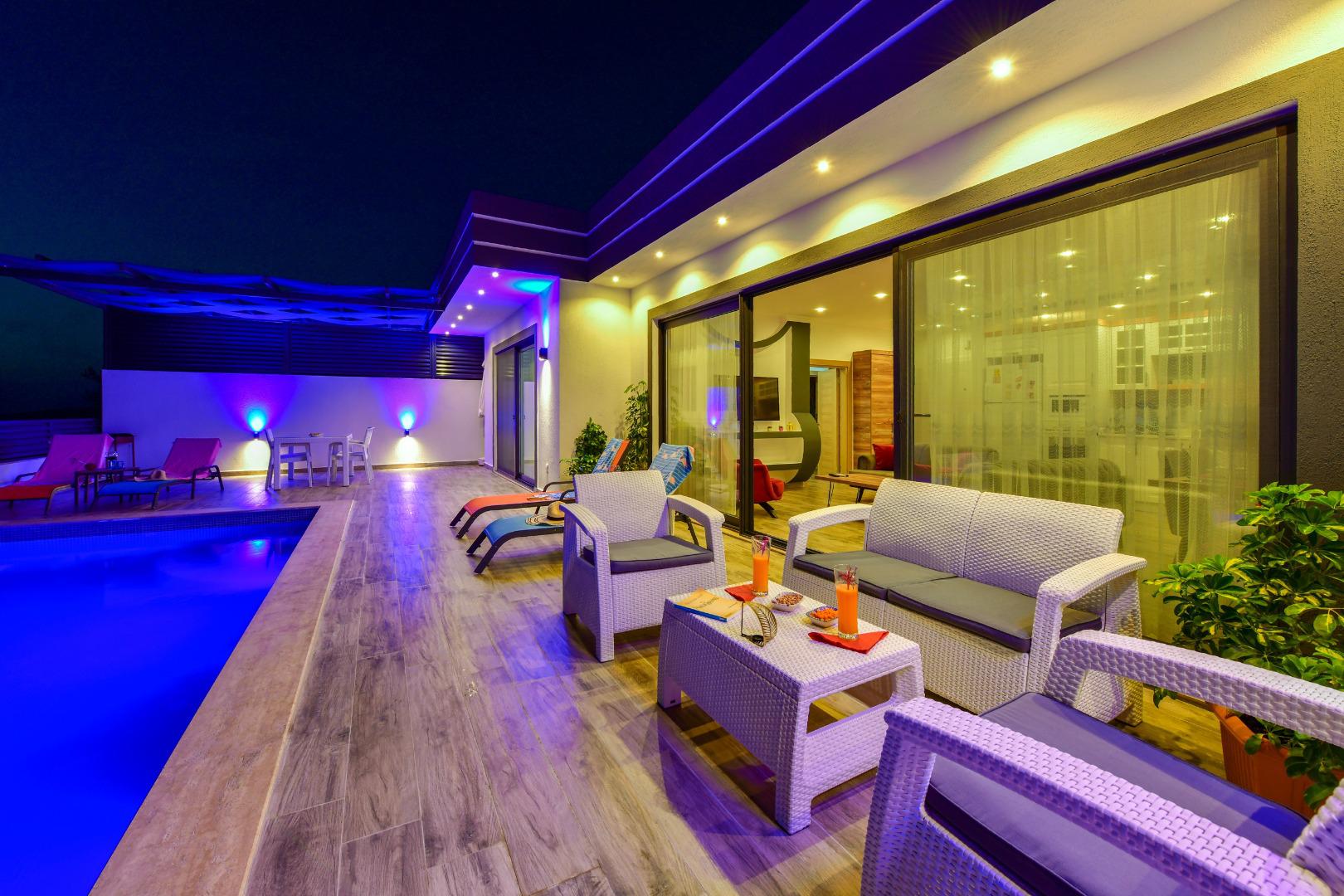 Villa Bambi, 4 Person Villa for Rent in Kalkan Uzumlu