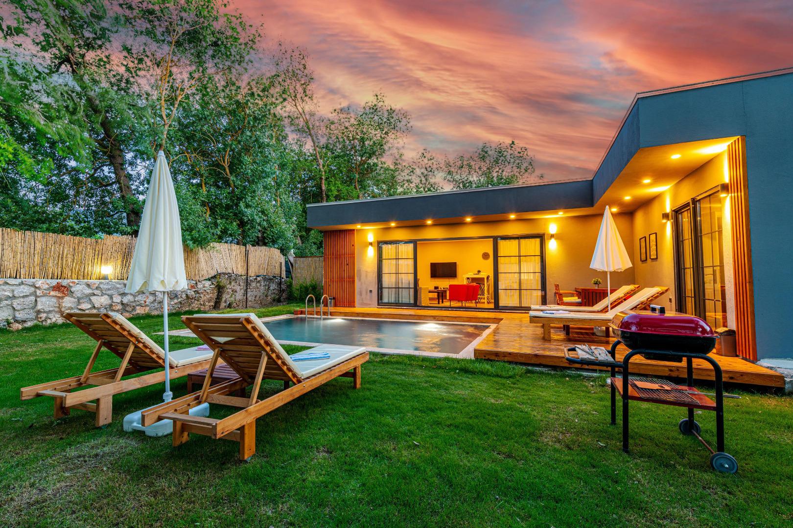 Villa Riva in Kayakoy, with Private Pool
