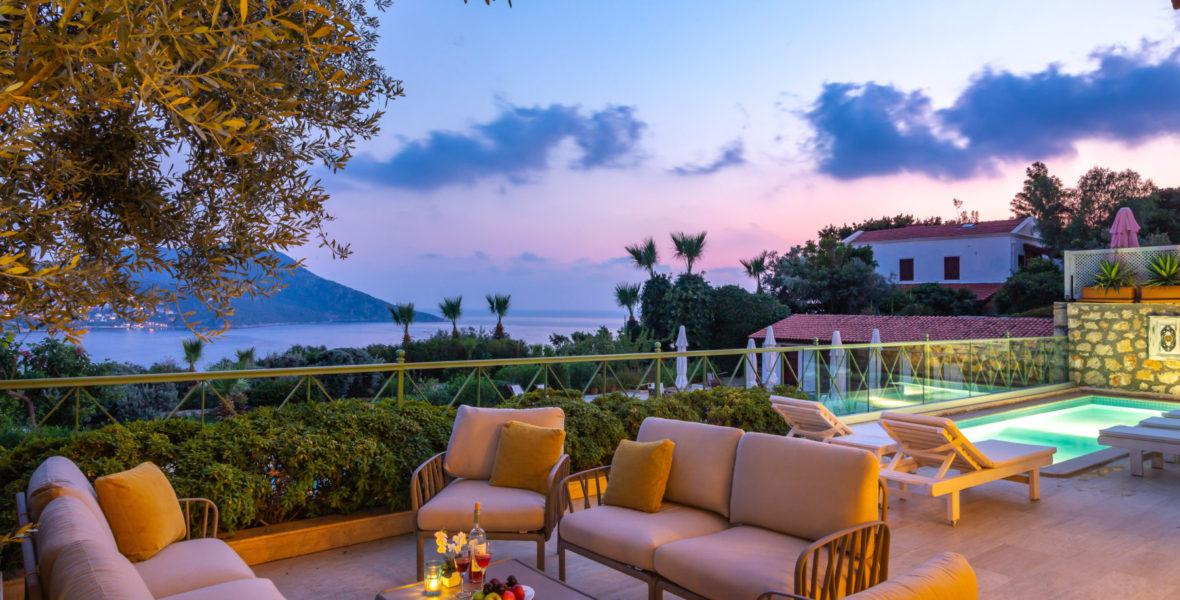 Villa Yesil Ev in Kalamar, with Private Pool