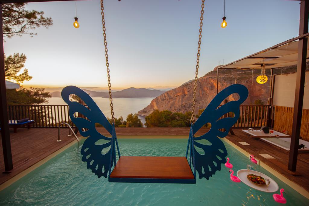 Villa Leyla in Faralya, with Private Pool