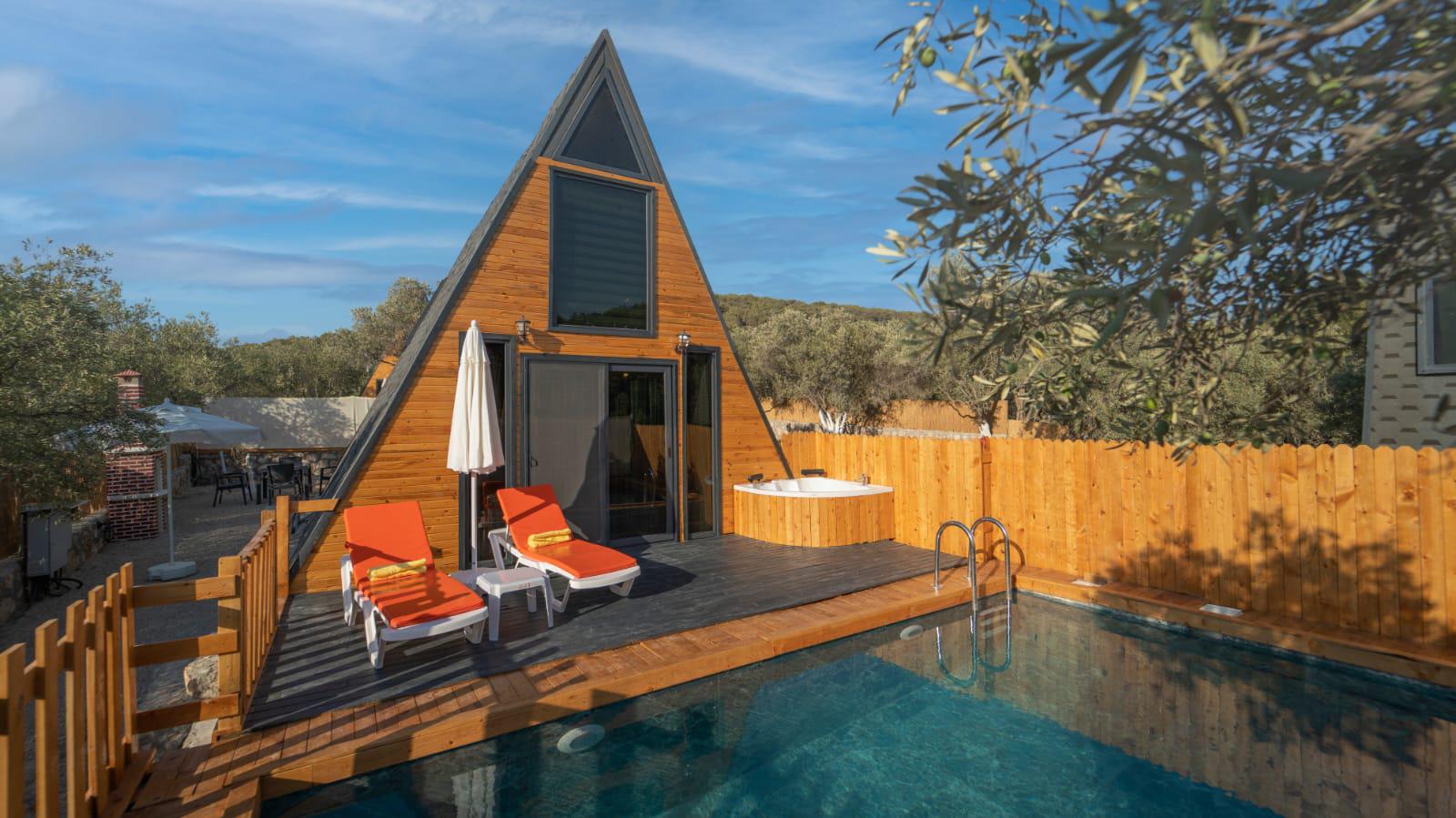 Villa Angle 2 in Patara, with Private Pool